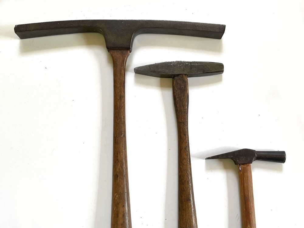 Antique Patternmaker Hammer and Tack Hammers / One signed dated