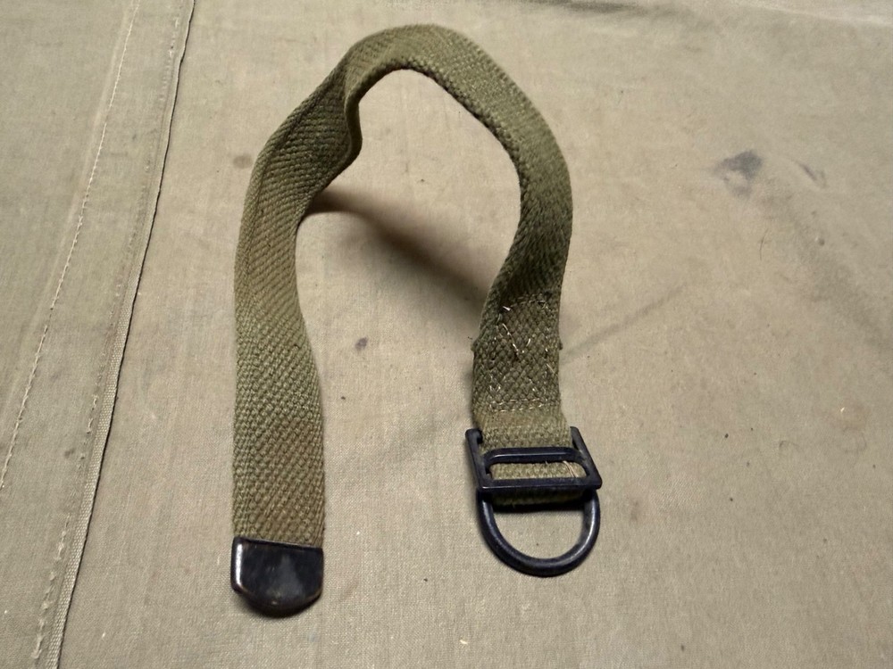 ORIGINAL WWII US ARMY M1942 SPARE EQUIPMENT CARRY SMALL STRAP