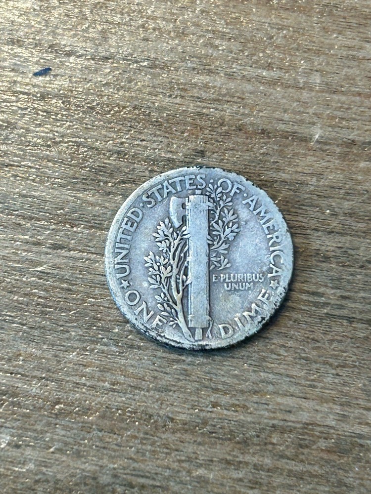 1938 Mercury Dime VG