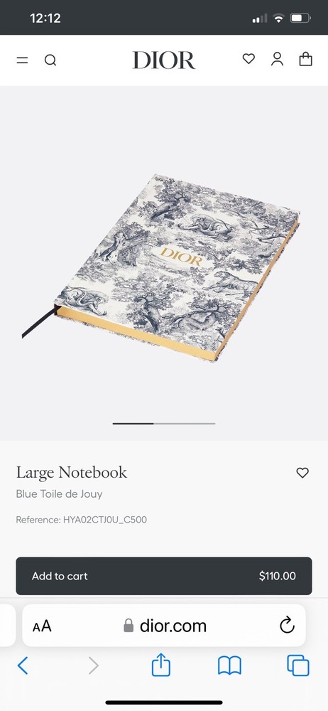 Dior NOTEBOOKS/diaries