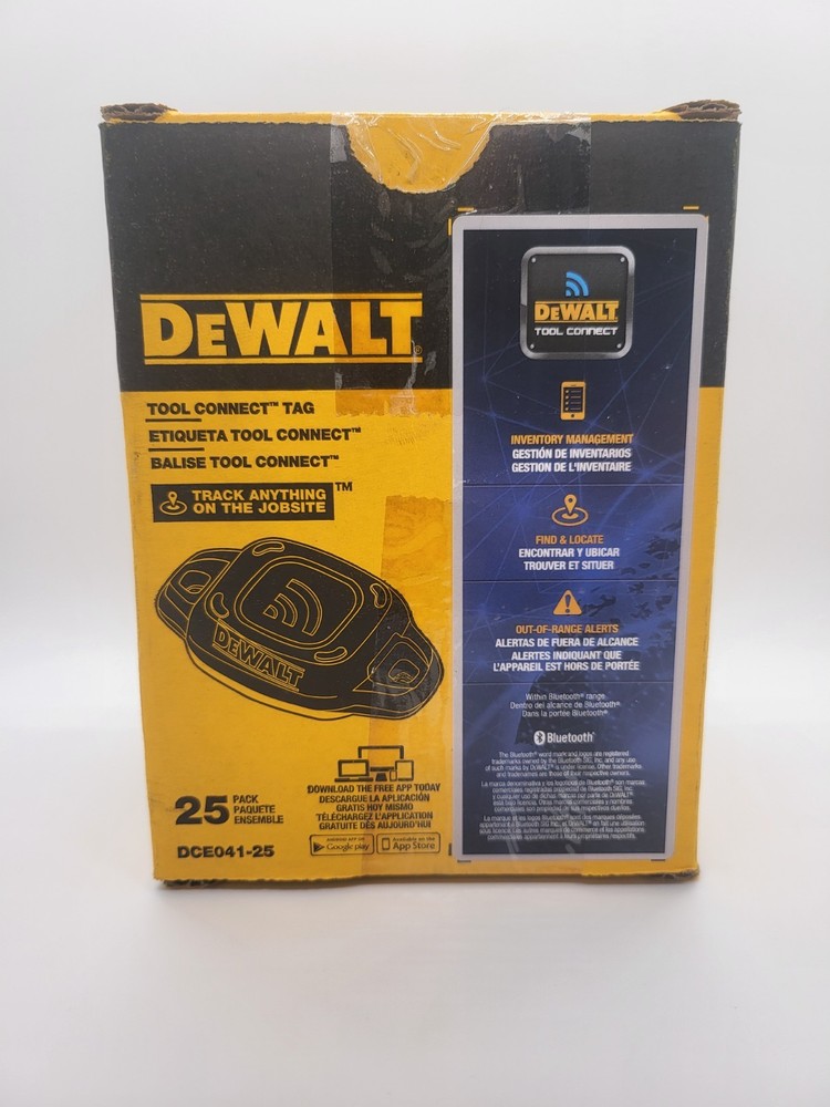 Dewalt Tool Connect Tracker DCE041 25 Pack