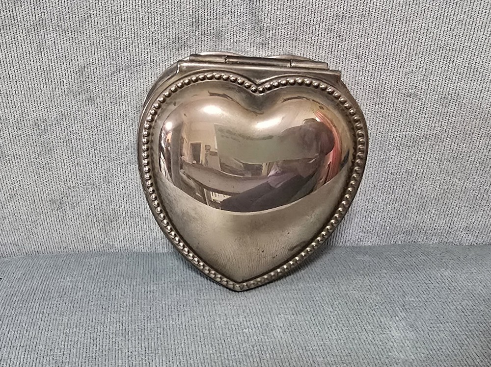 Small Silver Jewelry Box