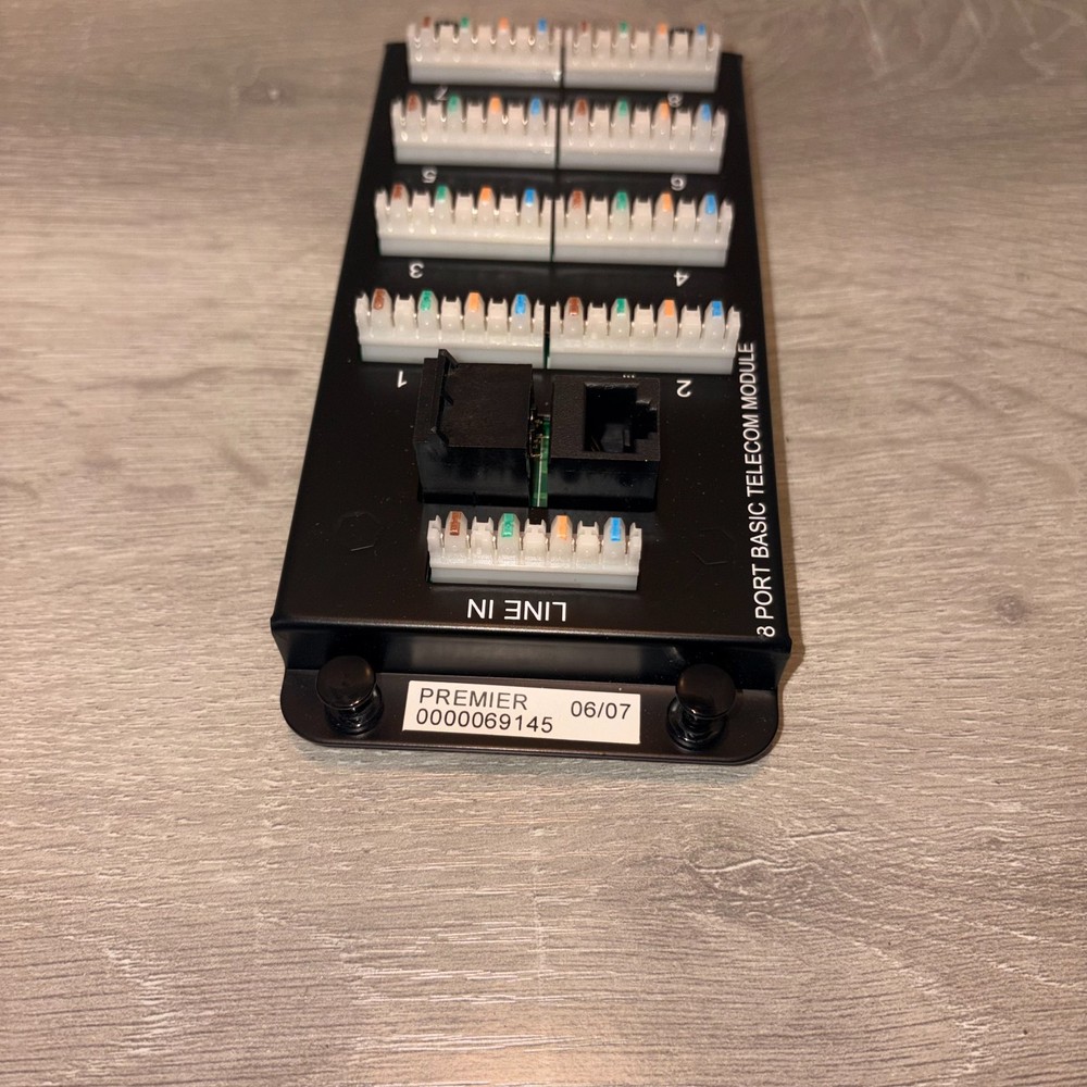 Premier 0000069145 8-Port Basic Telecom Module RJ31X Security P. SP-5001-BT