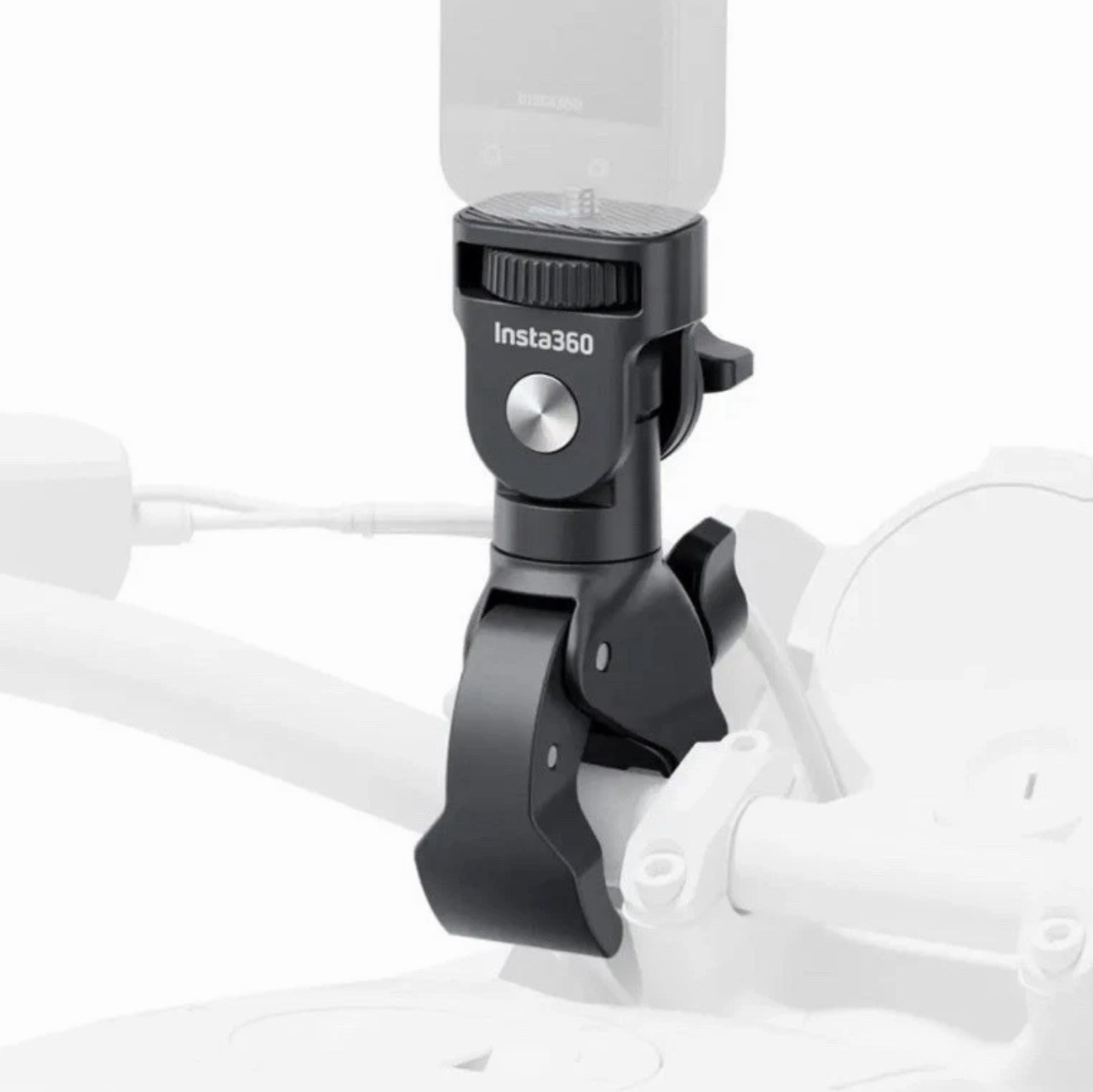 Insta360 Heavy Duty Clamp MotorCycle Mount + 114cm Invisible Stick Kit