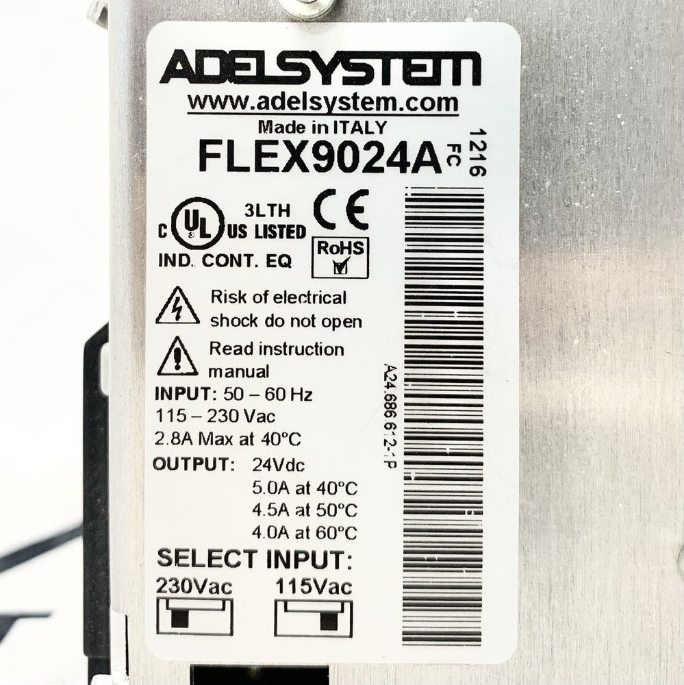 Adelsystem FLEX9024A Power Supply 115VAC-24VDC