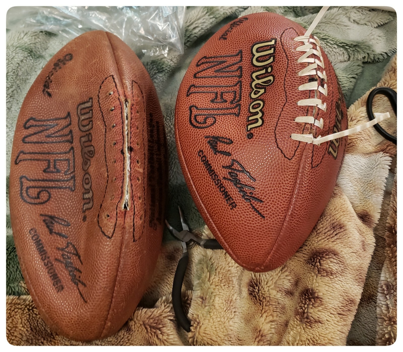 Professional Football Bladder Replacement/Repair & Re-lacing