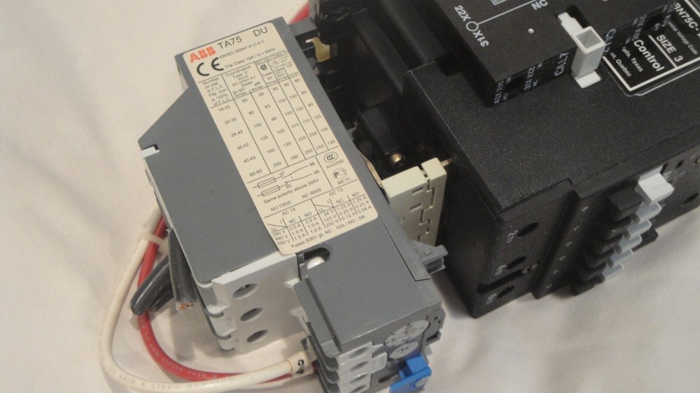 BN75C Contactor with ABB TA75 Relay