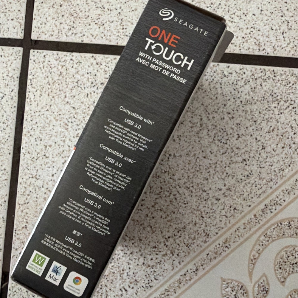 Seagate - One Touch with Password 2TB External USB 3.0