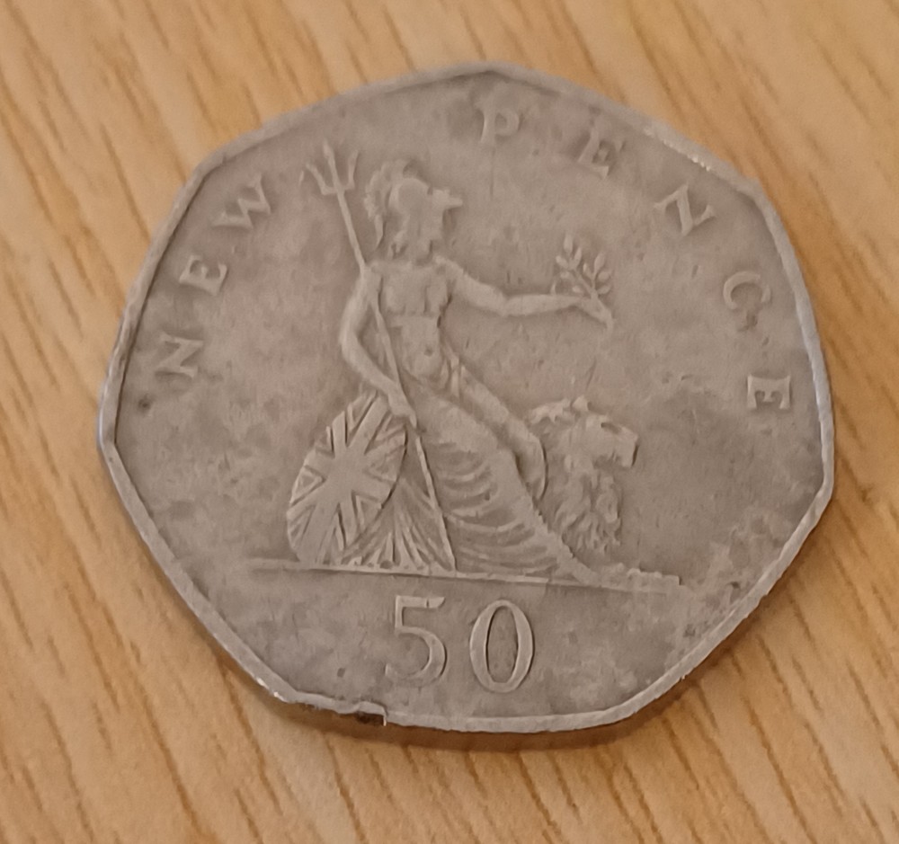 1970 50p Coin