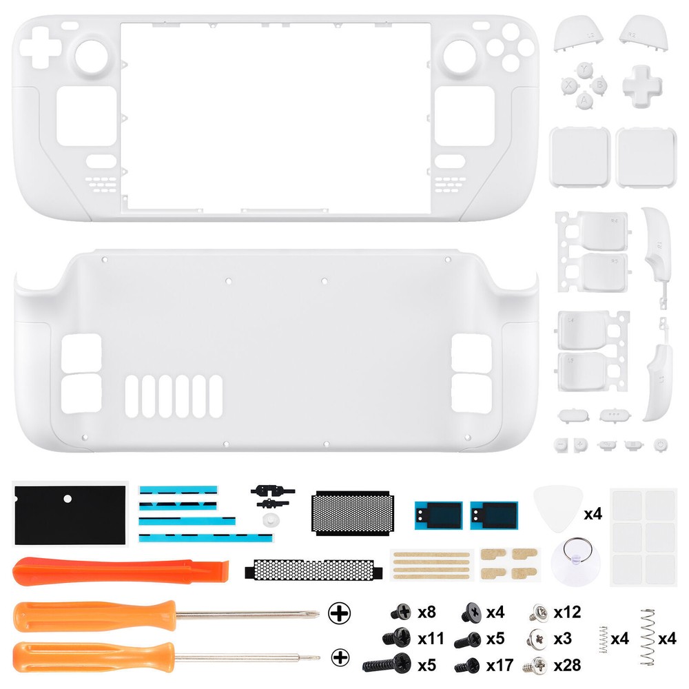 eXtremeRate Custom Full Set Replacement Shell with Buttons for Steam Deck LCD