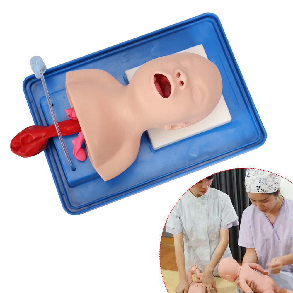 Intubation Manikin Study Baby Infant Teaching Airway Management Trainer Model