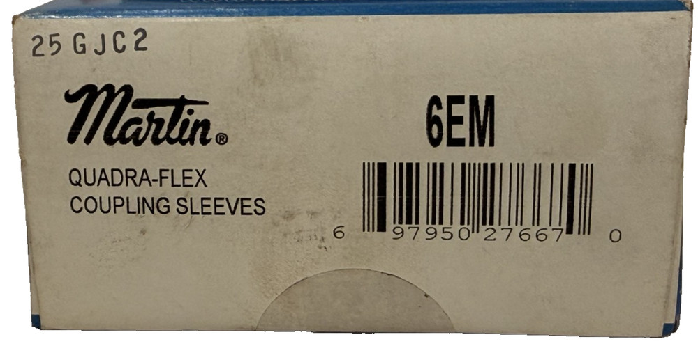 NEW MARTIN 6EM QUADRA-FLEX COUPLING SLEEVE