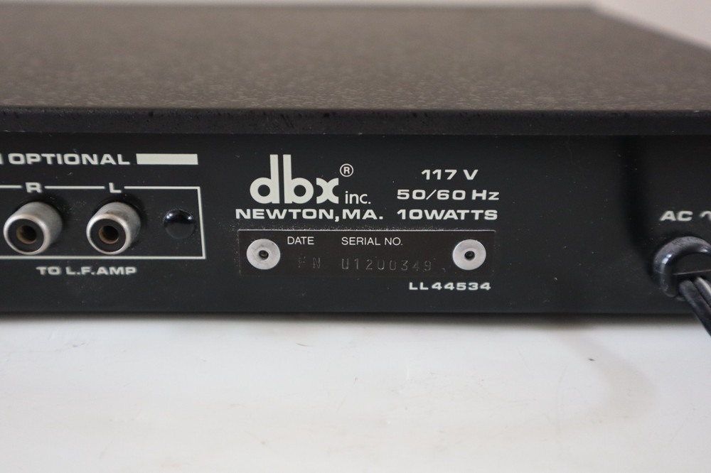 DBX 120 Subharmonic Synthesizer