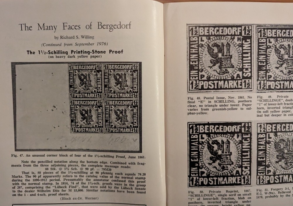 German Postal Specialist Oct 1976 British Military Mail Silbermann Church Organs