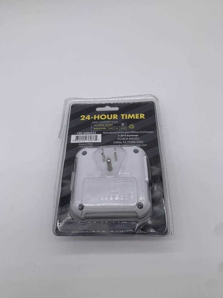 24-Hour Timer AAFES (125v - 15a - 1875w)