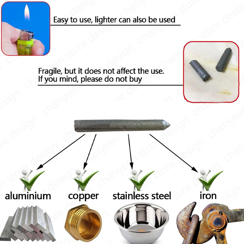 Low Temperature Powder Cored Welding Equipment Aluminum Rods Easy Melt Universal