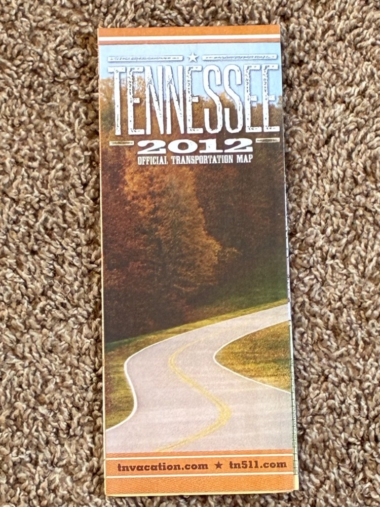 TENNESSEE OFFICIAL HIHWAY MAP, 2012