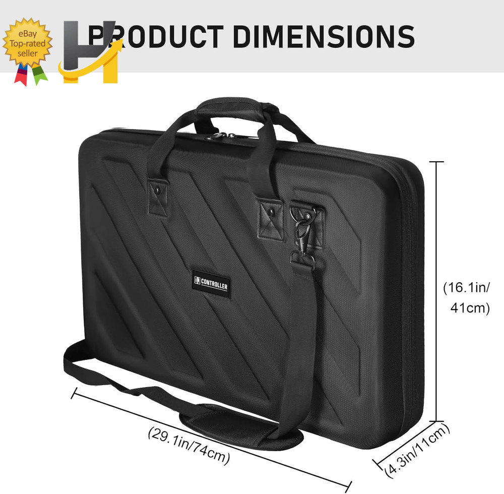 Hard Case Compatible with Pioneer DJ Controller DDJ-1000 (Only Case)