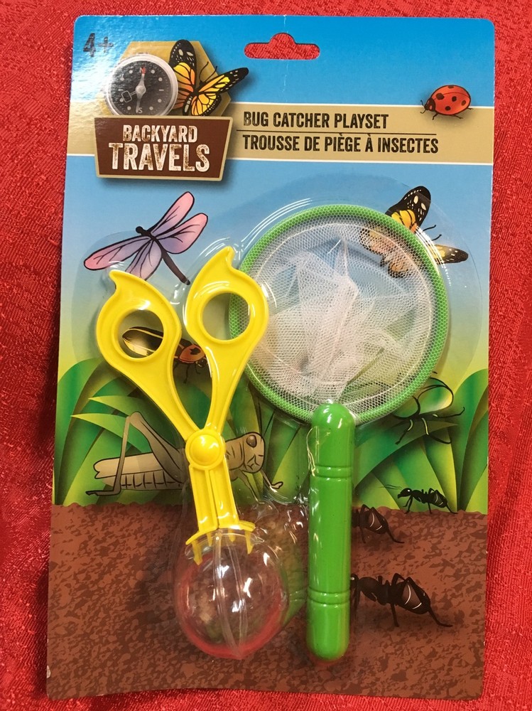 BUG CATCHER PLAYSET TOY - Net And Scooper