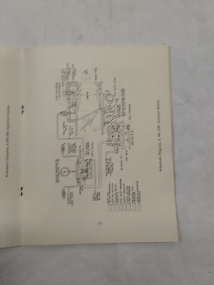 Bendix RS Fuel Injection System Preliminary Service Manual-Original