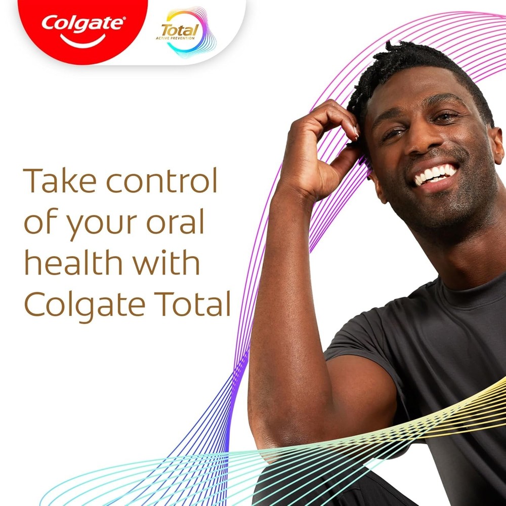 Colgate Total Active Prevention Toothpaste – Clean Mint 3.3 OZ (Select Pack)