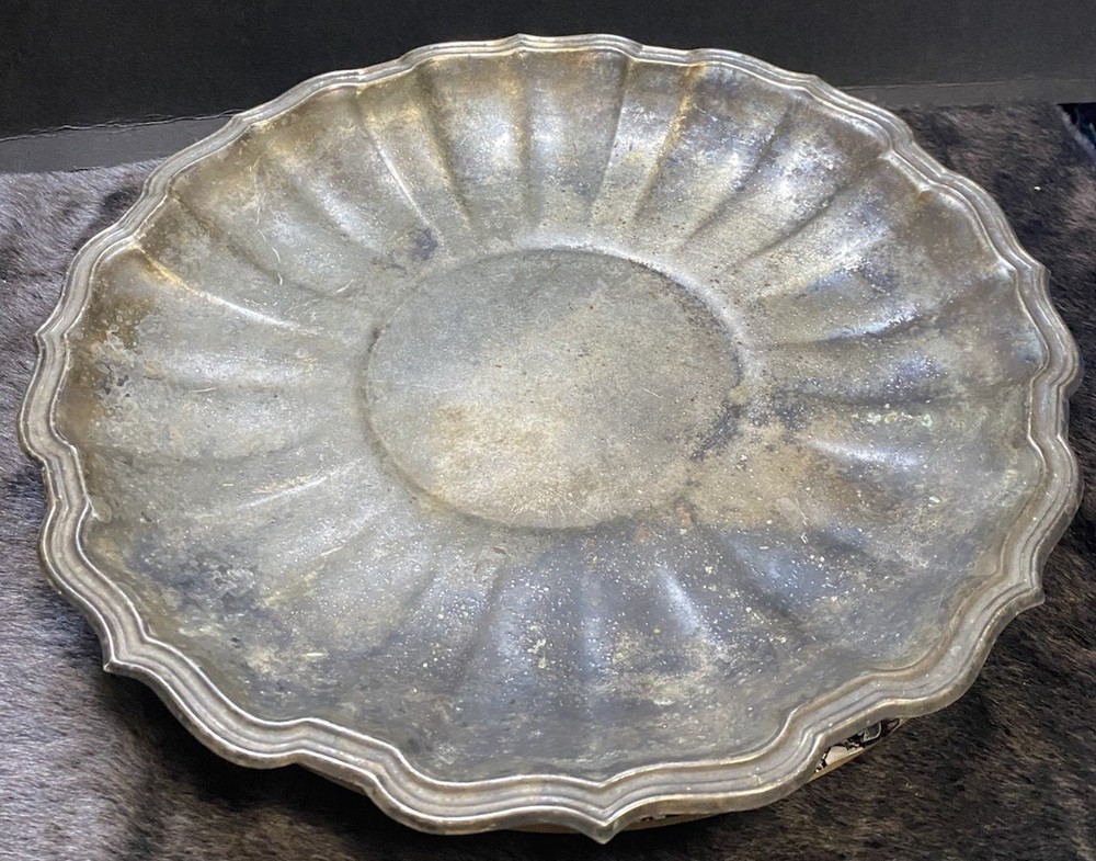 Silver-Plated Serving Tray