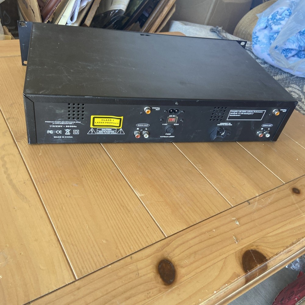 Pyle Pro PDCD210 Professional Dual CD Player