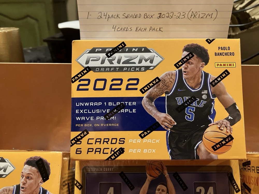 (4) Sealed Basketball Box