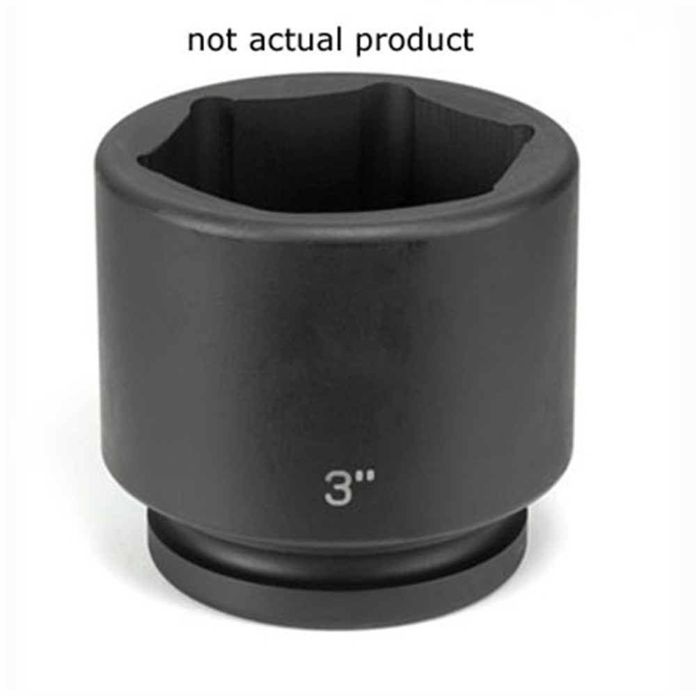 Grey Pneumatic 1" Drive x 1-3/8" Standard Socket