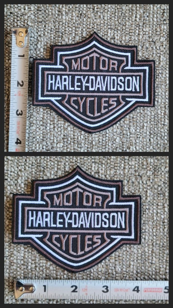 Harley Davidson Care Package (6 Patches, notepad, & gift box)