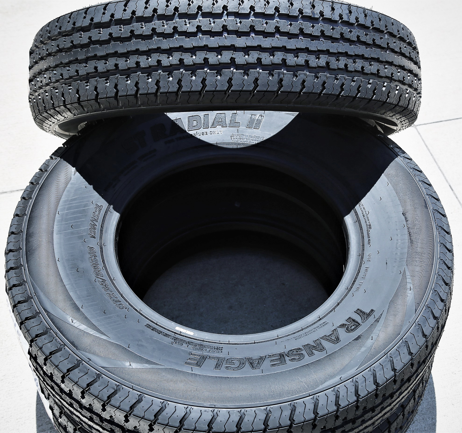 4 Tires Transeagle ST Radial II ST 235/80R16 Load F 12 Ply Heavy Duty Trailer