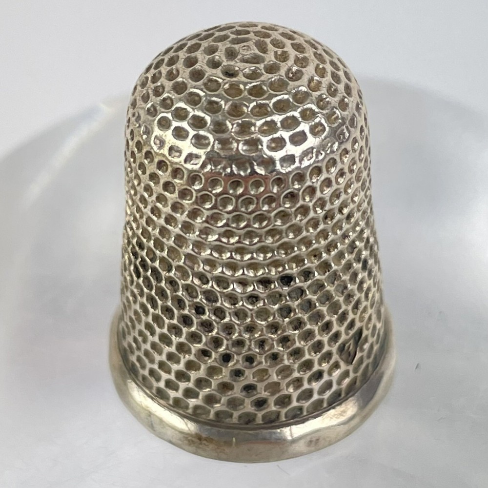 Antique Solid Silver Thimble Size 7 Charles Horner 2.2cm 5.7g