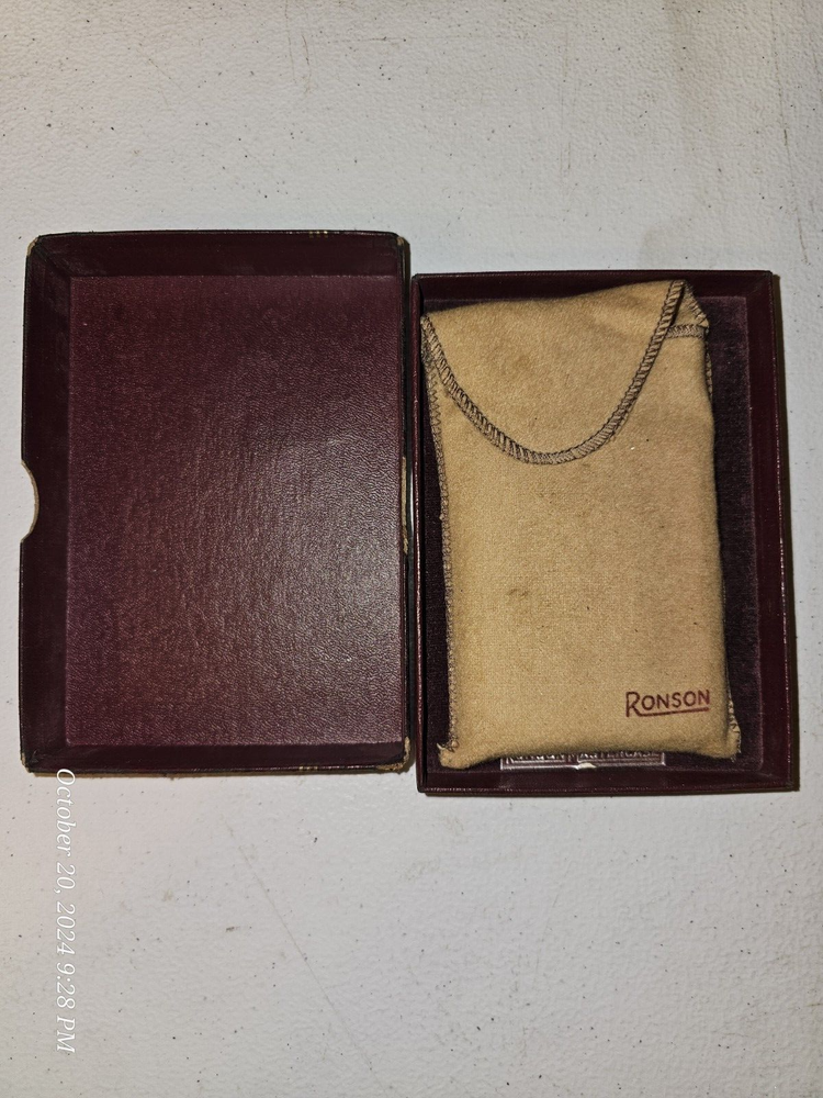 Zippo Mastercase Fashioned By Ronson