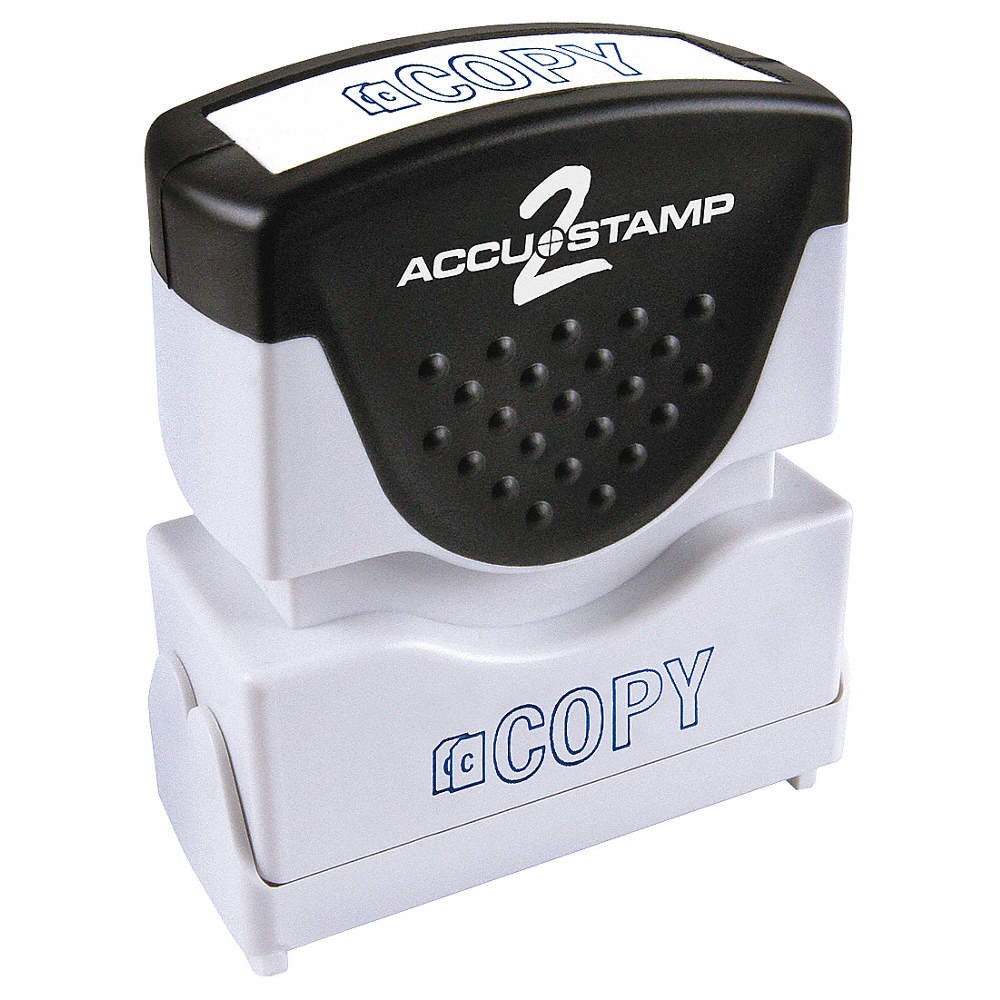 ACCUSTAMP 2 038846 Message Stamp,Copy 4XRG5