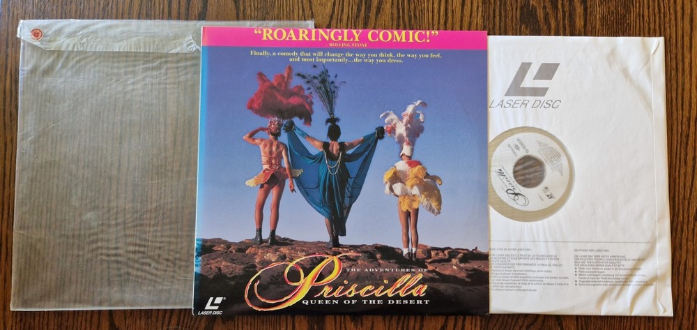 Prisicilla Roaringly Comic LaserDisc In Perfect Condition