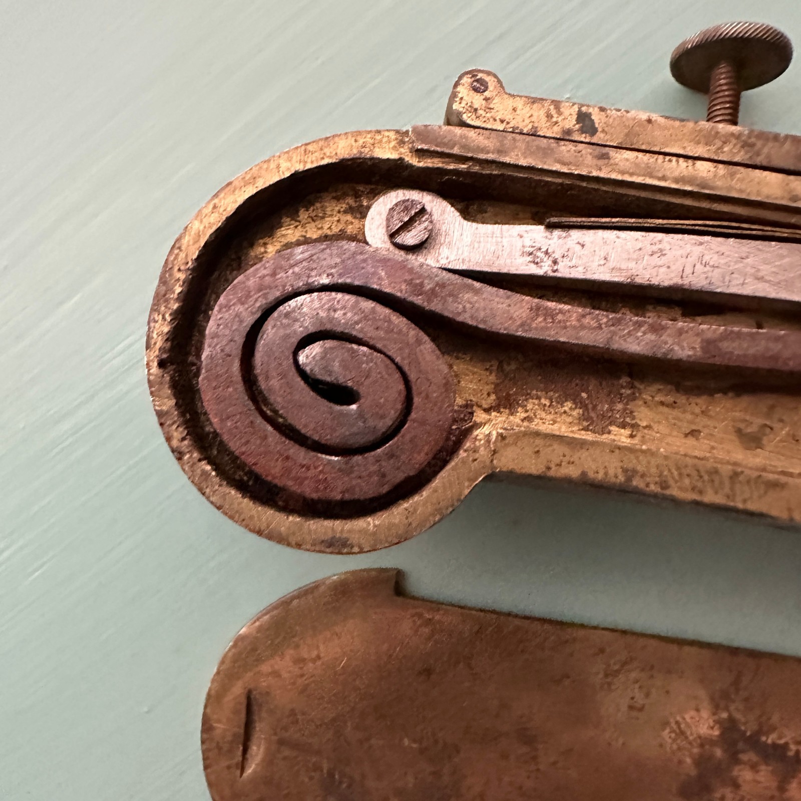 Antique Wiegand & Snowden Philadelphia Scarificator Bloodletting Surgical Tool