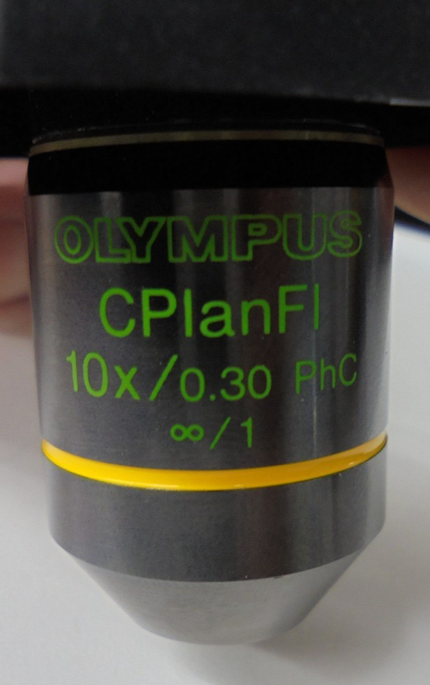 Olympus 10X/0.30 PhC Microscope Objective