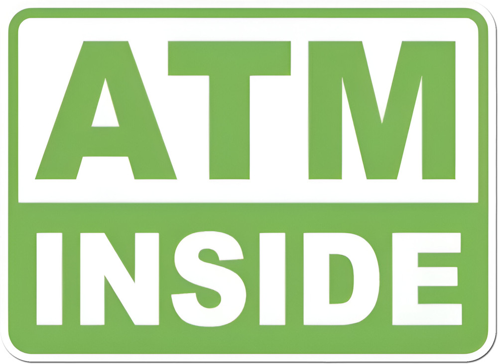 ATM Sticker Decal