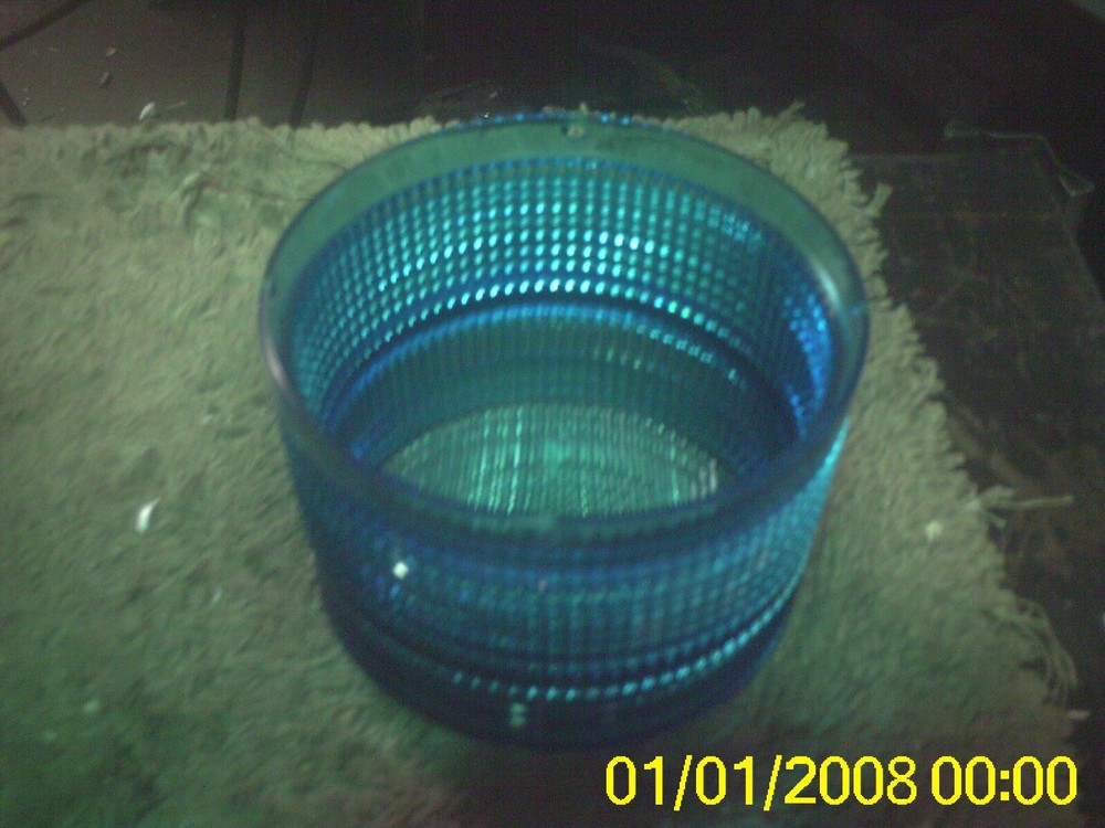 BEACON TOWER LIGHT LENS BLUE 5 1/2 BY 4 1/2 INCHS MODULAR COMPONENT LIGHTS