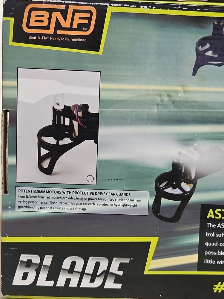 Blade mQX AS3X Stabilization Micro Quadcopter DSMX RTF - Drone