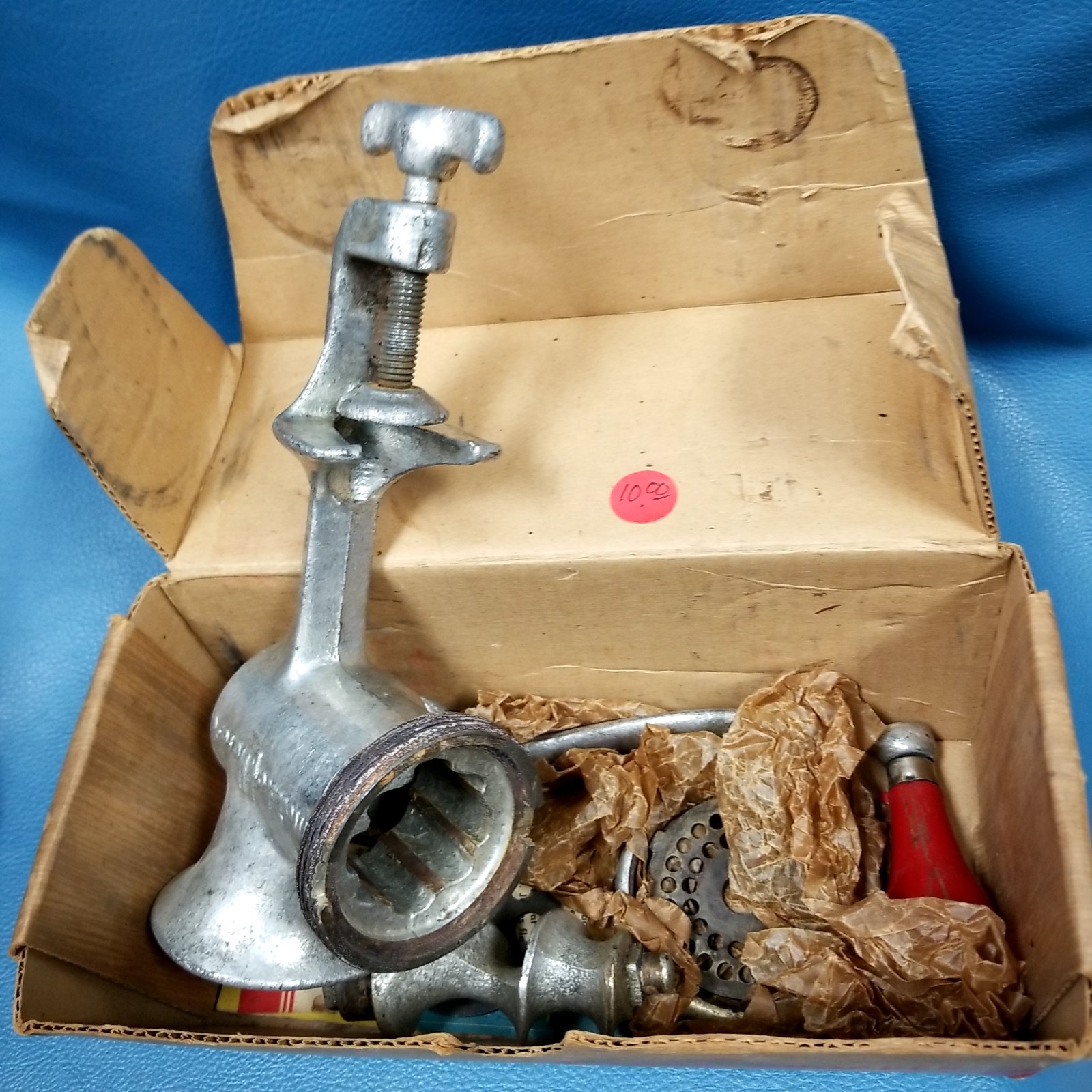 VTG Maid of Honor Household Food Chopper Grinder Set SZ 15 #4710 W Box