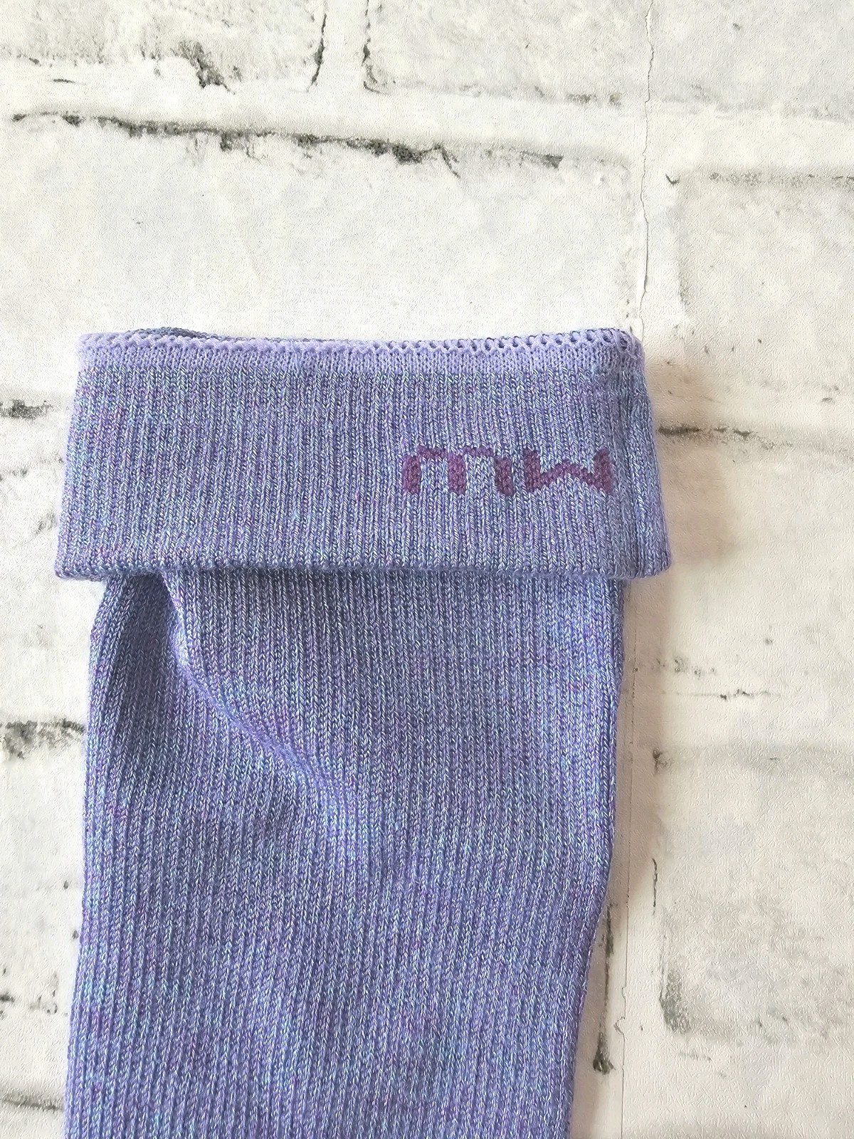 Two Pair Wellow Size Medium Wide Calf Bamboo Compression Socks In Galaxy Twist