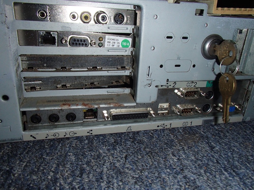 Vintage PC IBM 300PL, Windows 95 NT Powers Up, Untested