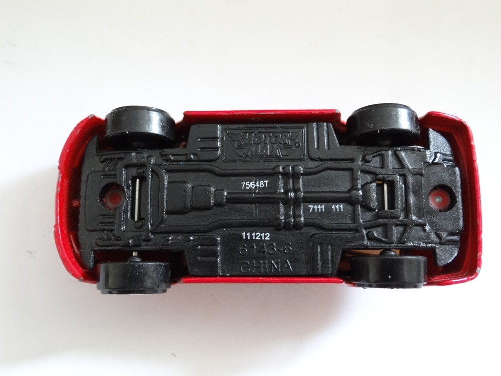 Motor Max Toy Car Red