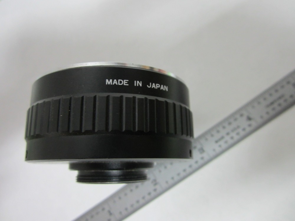 OPTICAL C-MOUNT ADAPTER JAPAN FOR CAMERA MICROSCOPE OPTICS BIN#N7-12