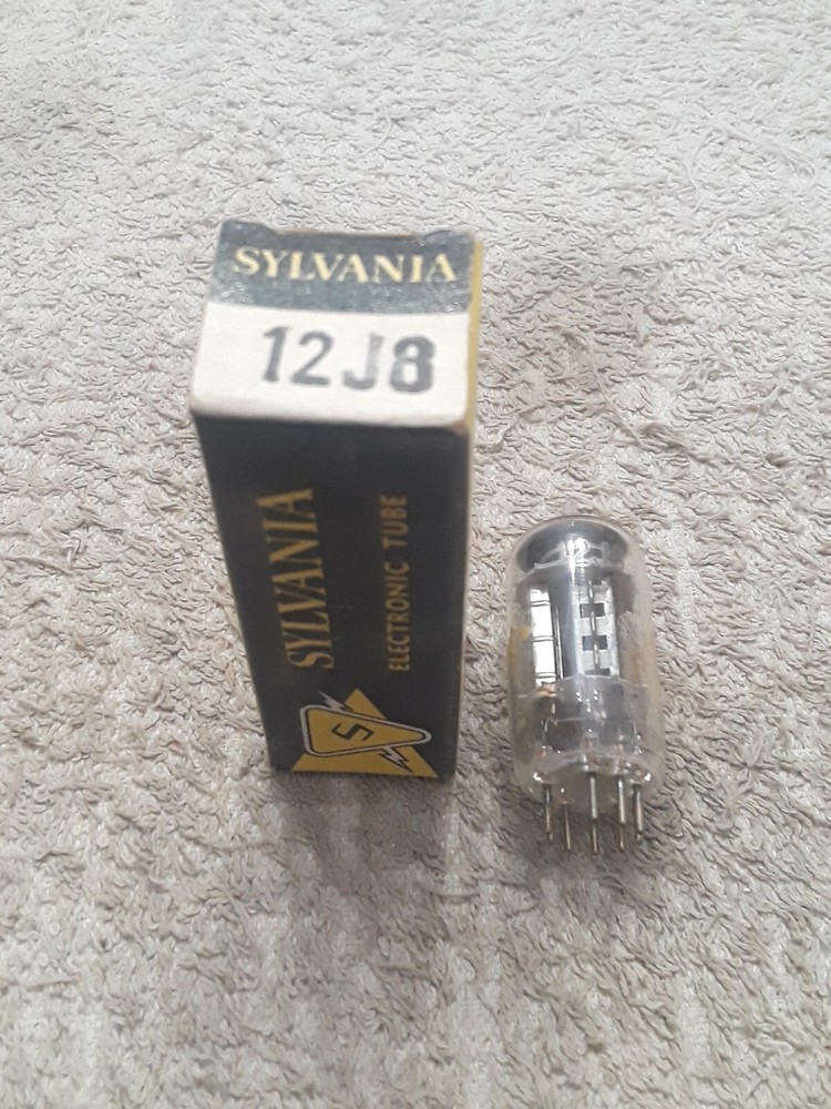 NOS Sylvania 12J8 Vacuum Tube