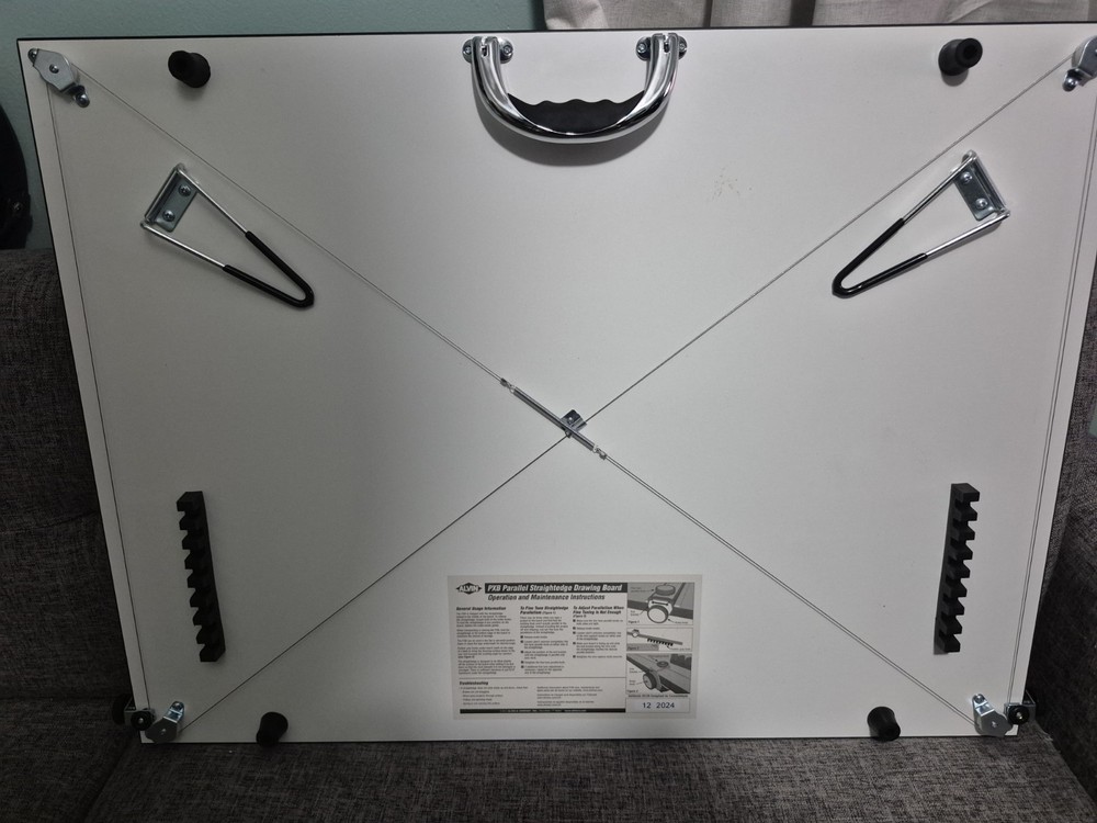 Alvin PXB31 Drafting Board 23" x 31" Parallel Straightedge Board Table Top