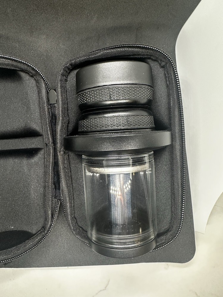 CoffeeJack Coffee Jack Portable Espresso Machine Maker With Travel Hard Case