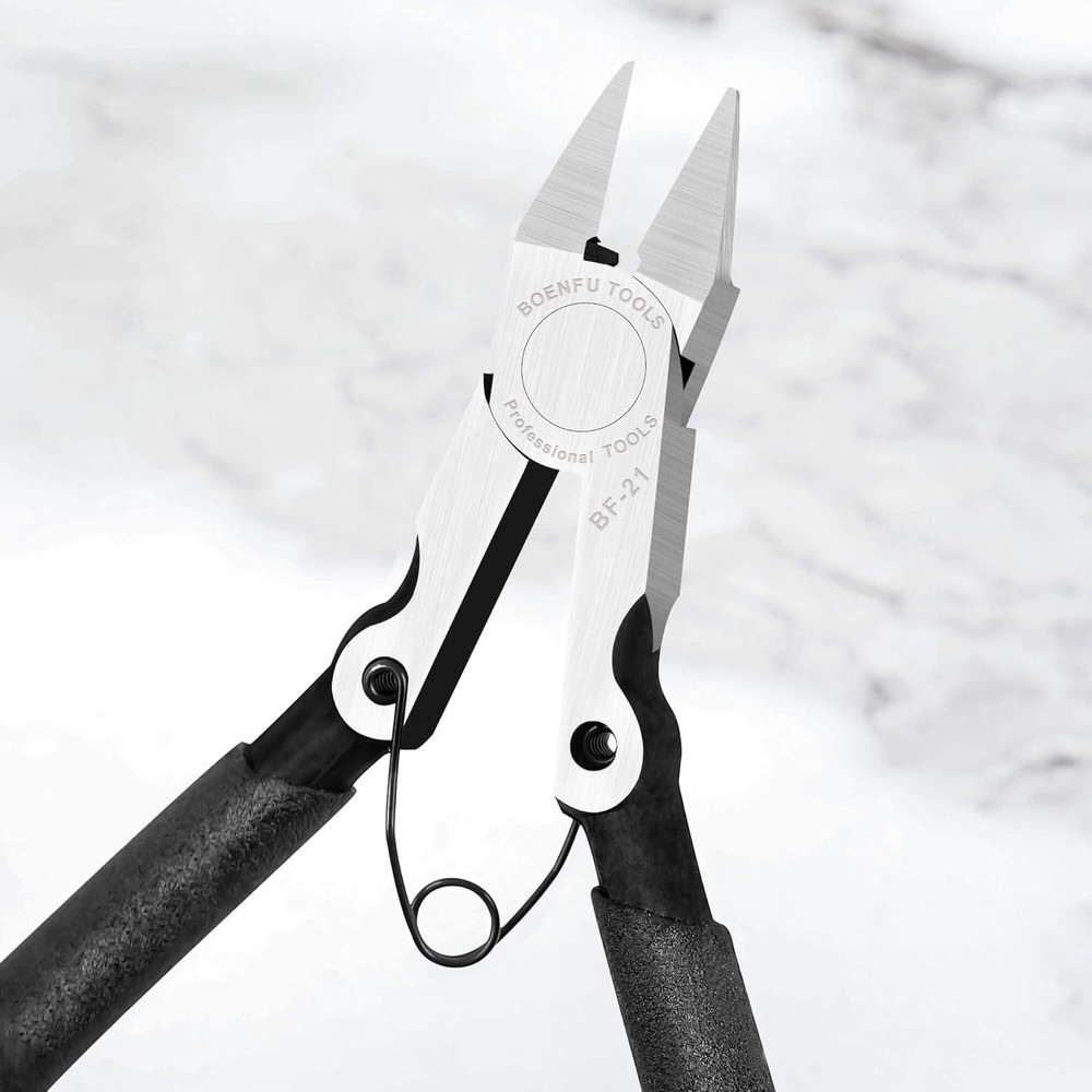 5 inch Precision Flush Cutters Multi-functional Wire Snips, Ideal for Model, ...