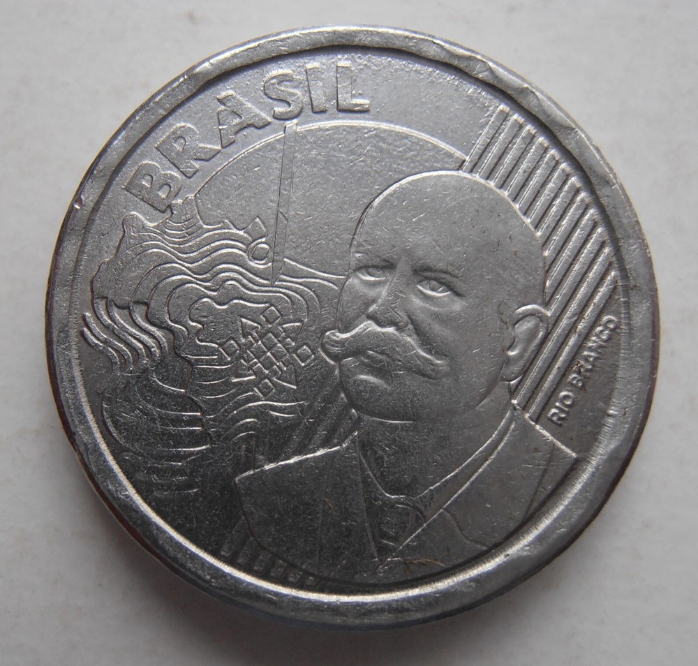 BRAZIL 50 CENTAVOS 2009